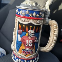 Vintage Joe Montana Collectors Cup