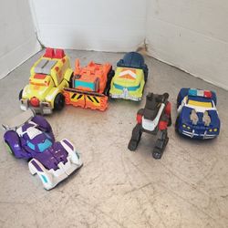 Playskool Heros Rescue Bots Transformers Lot 6 