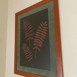 Plant framed art