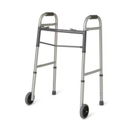 Guardian G30757W Easy Care Adult Folding Walker 1 Each

Guardian Easy Care Adult Folding Walker with 5" Fixed Wheels, 16-1/2" W Inside Hand Grips, 33