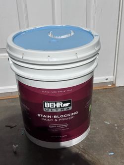 5 Gallon Paint Sky Blue / Azul Cielo Behr Ultra Interior Flat
