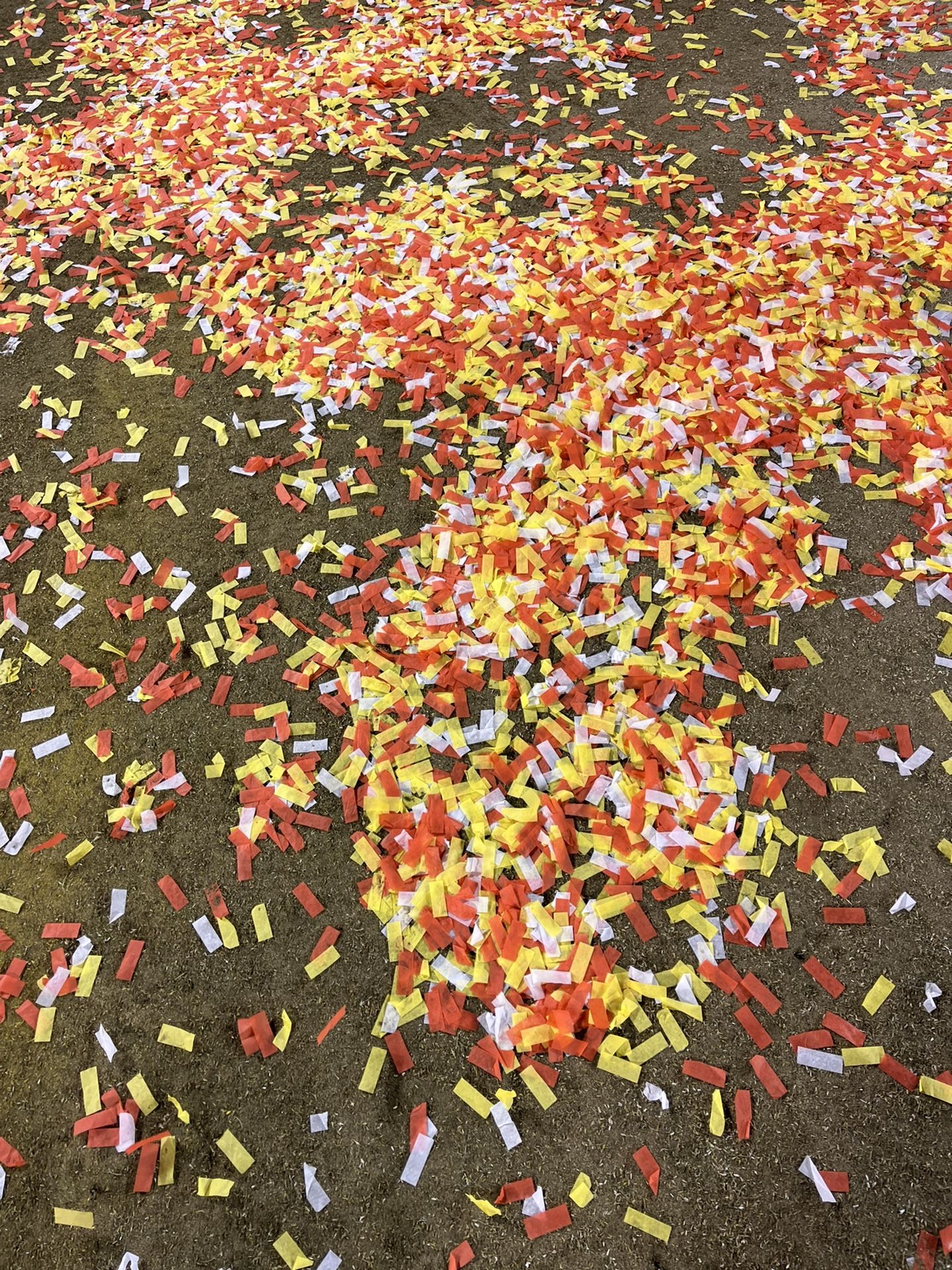 2023 Chiefs AFC Championship Confetti