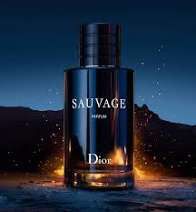 DIOR SAUVAGE designer Cologne Used 2 Times