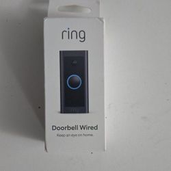 Wired Ring Doorbell Camera