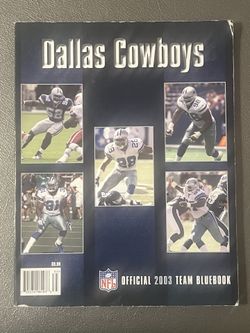Dallas Cowboy 2003 Official Team Bluebook