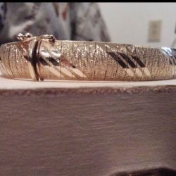 10kt Vintage Rezzadore Filigree Bracelet 