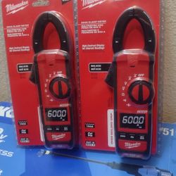 Brand New Milwaukee 600 Clamp Meter ($99.14 Each One