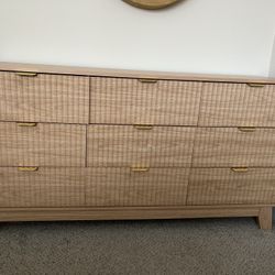 Mid Century Modern 9 Drawer Dresser