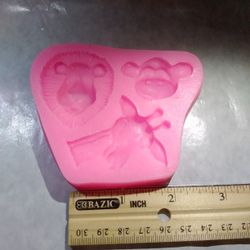 Silicon Mold For Fondant Or Chocolate $8
