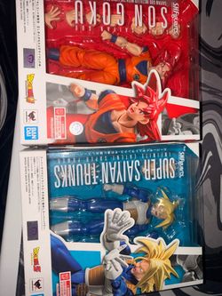 Shf Goku and trunks
