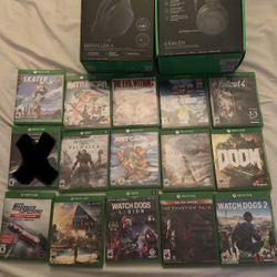 Xbox One Games And Mics 