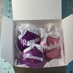 Personalized Christmas Ornaments, Elf’s, Memorial Ornament With Wings 