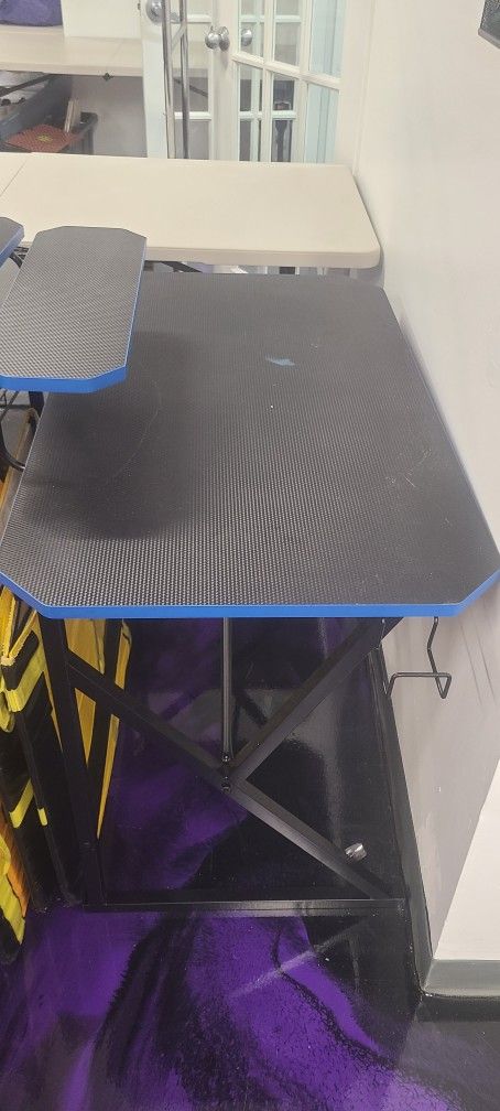 Desks, Filing Cabinets And Monitors