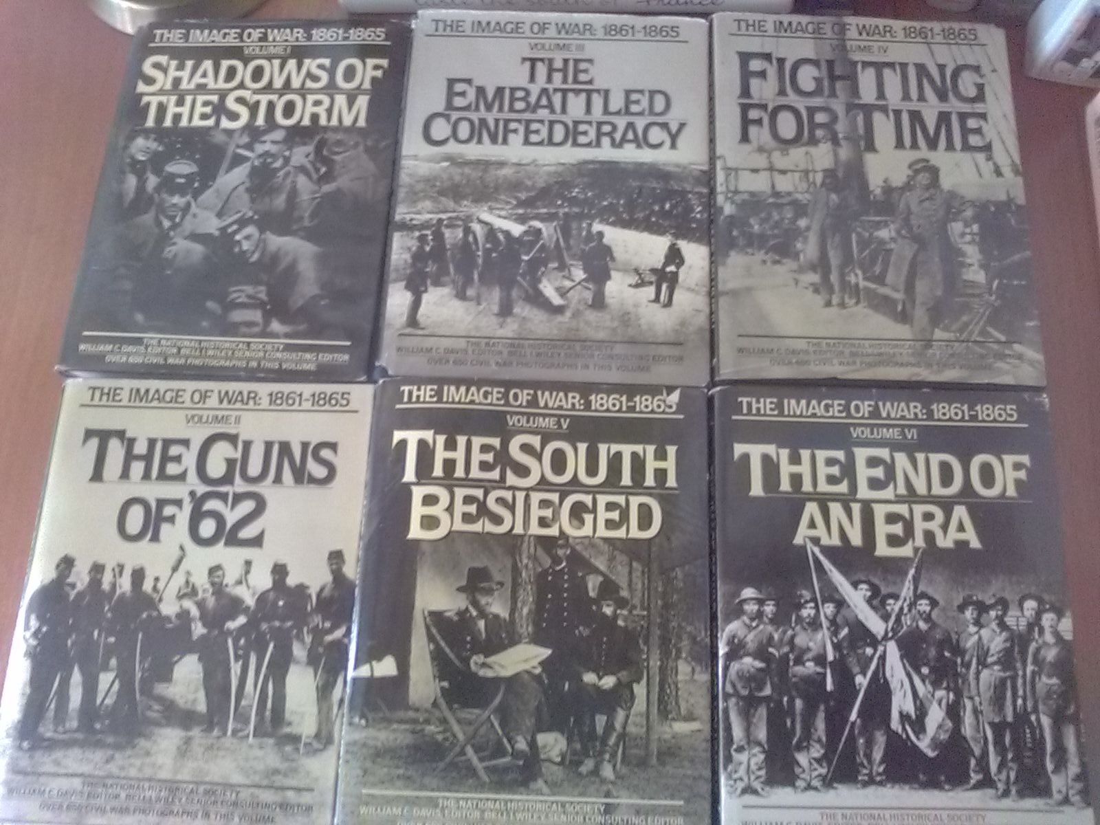 The Image of War 1861 to 1865 - 6 Volume Set - Hardcover Books 