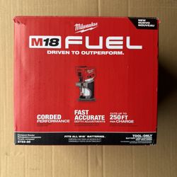 MILWAUKEE M18 FUEL Compact Router Tool Only