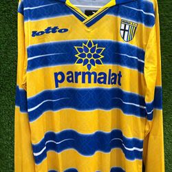 Hernan Crespo  Parma Jersey Yellow Blue New 