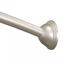 Moen Curved Shower Rod 54-72in. Brushed Nickel