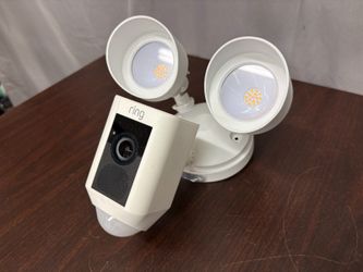 RING Ring Floodlight Outdoor Motion Activated 1080p HD Camera