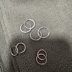 925 Silver Hoop Earrings 