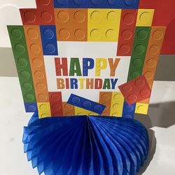 Lego Theme Birthday Decor