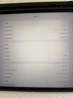 iPad Air 13in 128gb 5g