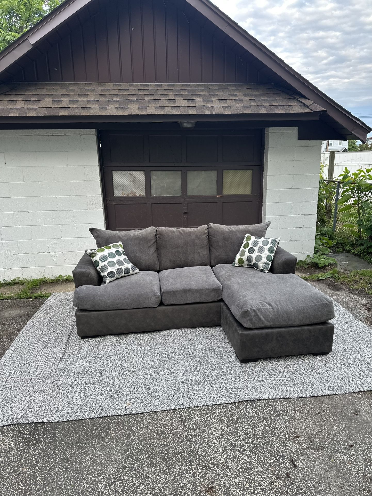 Delivery Available - 3 Seat Sectional Couch