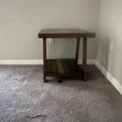 Bed Side Wooden Nightstand