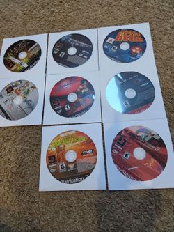 PlayStation 2 Game Discs Lot of 8