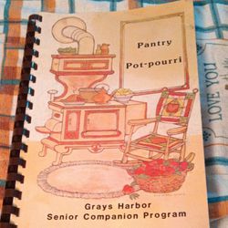 Grays Harbor Senior  Companion Cookbooks 