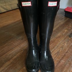 Hunter rain boots Size 7