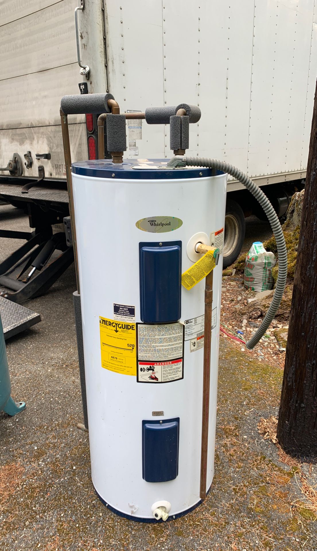 Whirlpool 50gallons Water Heater
