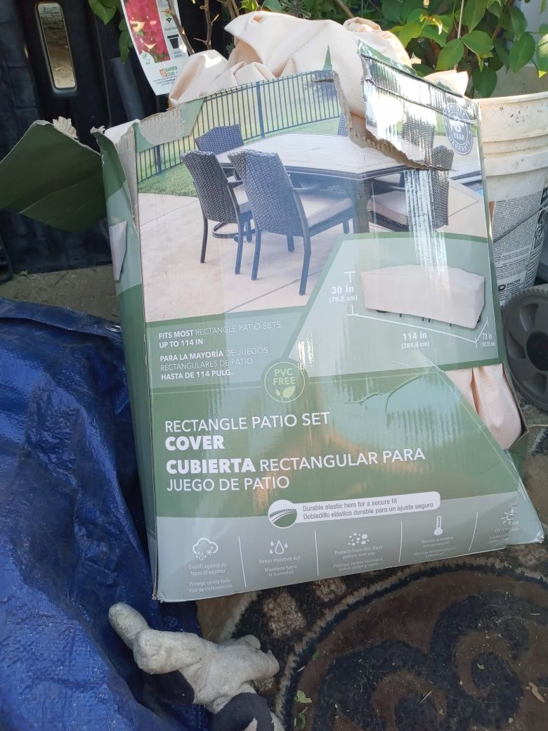 Patio furniture cover