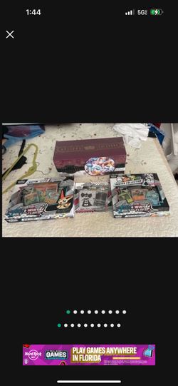 Sealed Pokemon Products 