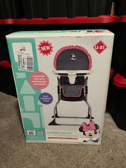 Minnie Mouse High Chair