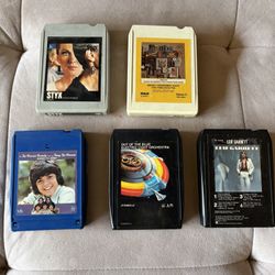Vintage 8 Track Collection