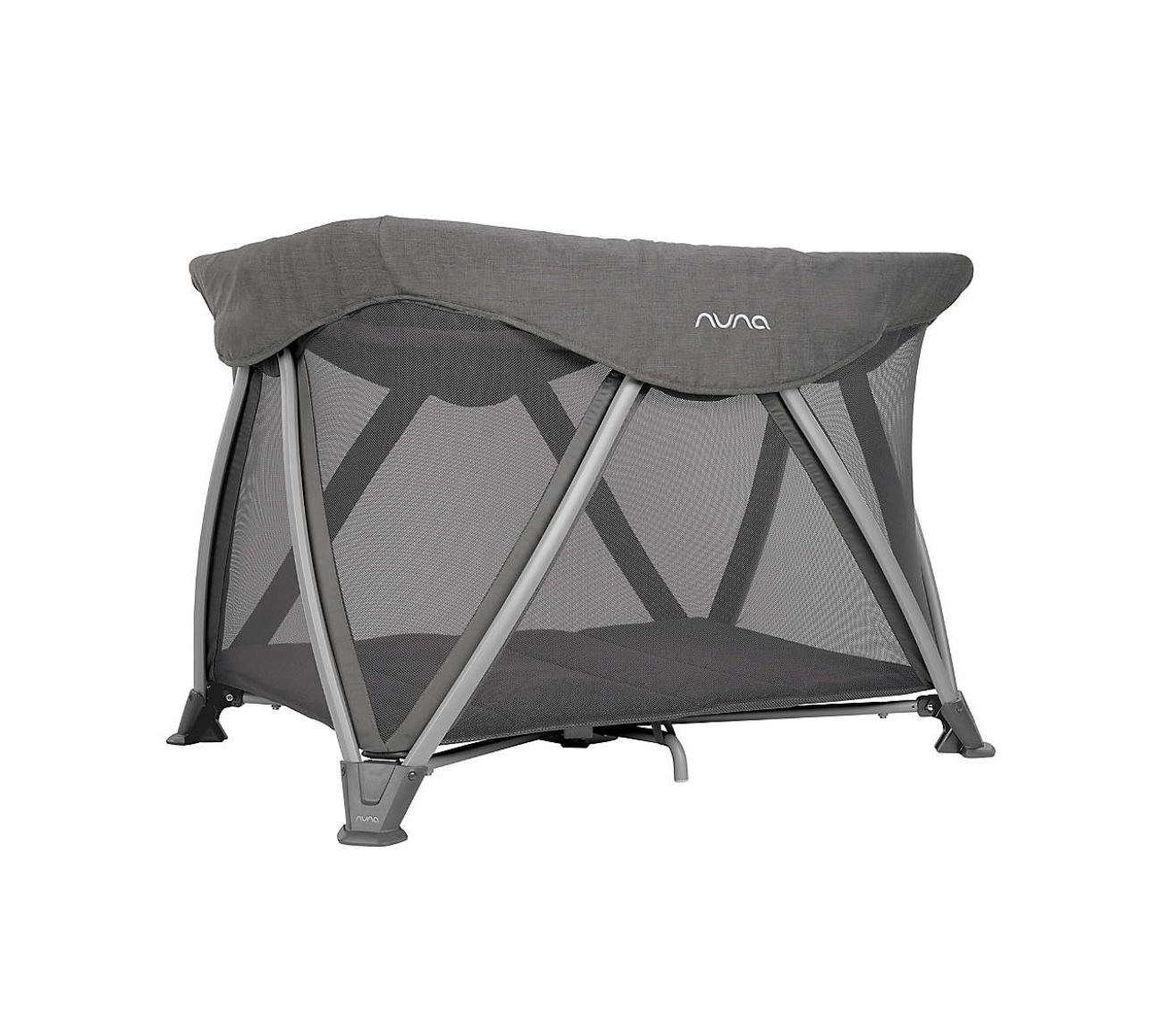 Nuna ® SENA aire ® Granite Grey Playard, Travel Crib and Changing Table