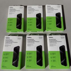 Belkin Tempered Glass Screen Protector iPhone 15 Pro