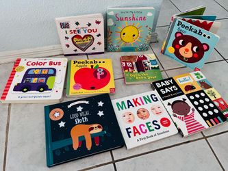 Baby sensory board books