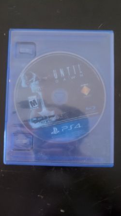 Until Dawn for the PS4