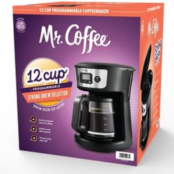 “MR. COFFEE” 12 CUP PROGRAMMABLE COFFEEMAKER    