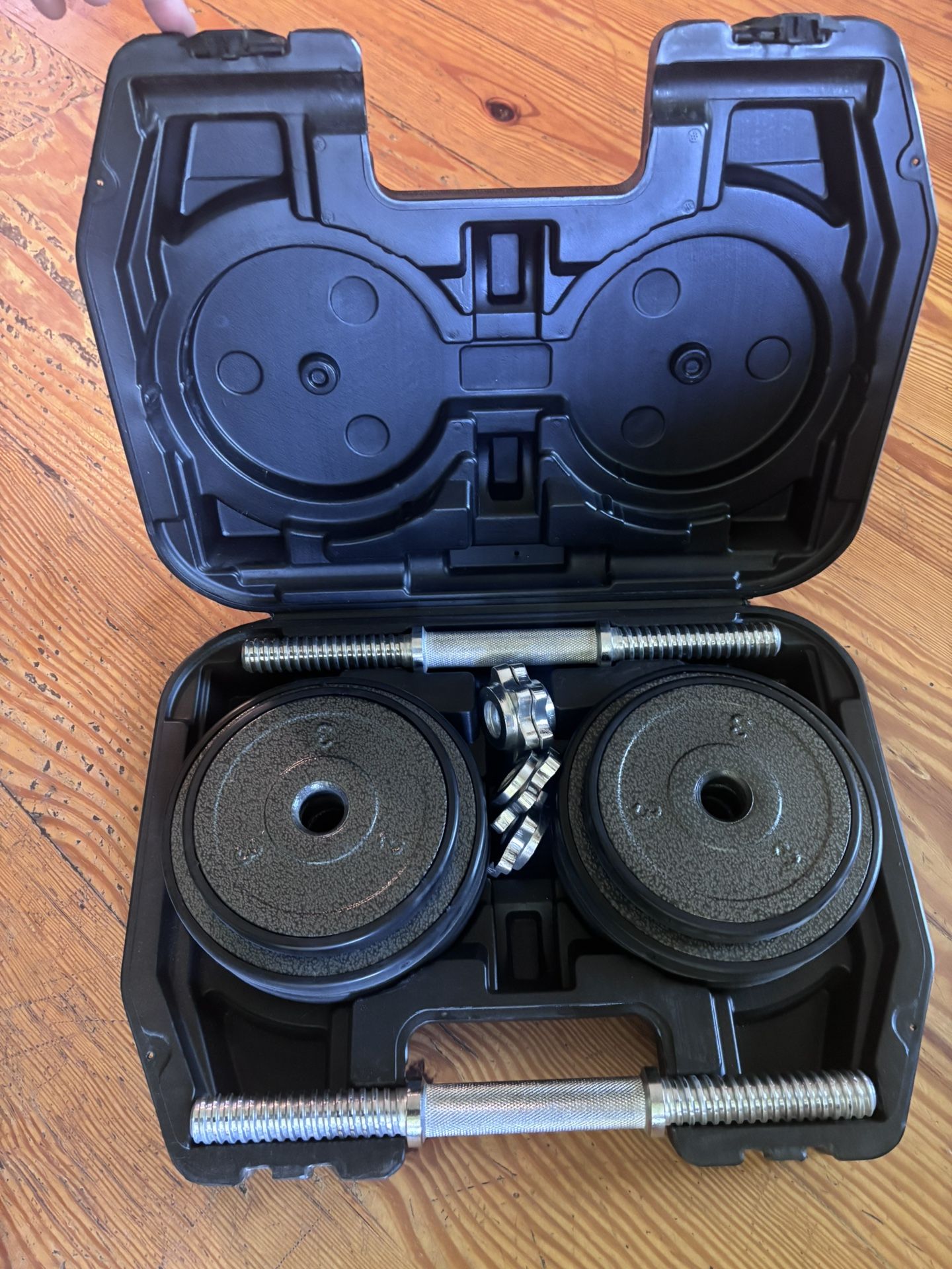Marcy 40lb adjustable Cast Iron Dumbbells