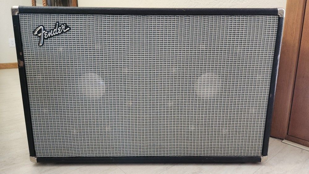 1966 Fender Bassman 2x12 Cabinet w/Vintage JBLs - Trades?