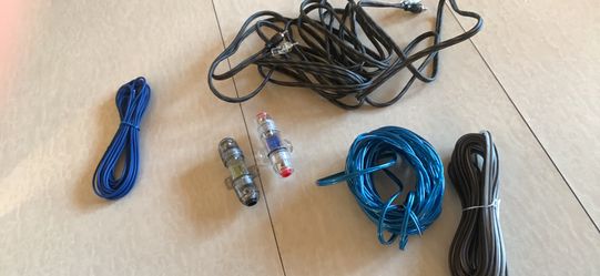 16 Ft RCA’s, Battery Fuse Links, And Various Speaker Wires