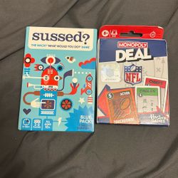Game Cards Sussed? & NFL Monopoly