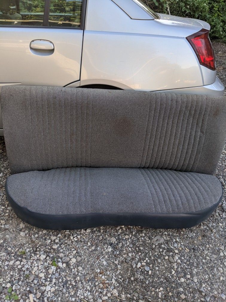 Box Caprice Rear Cloth Seat Blue 80-91