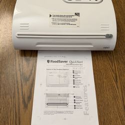 FoodSaver brand food sealer. In excellent condition.