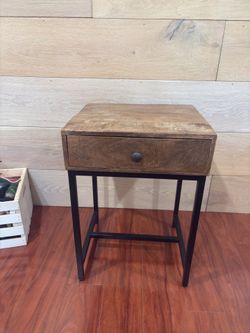 Rustic nightstand for sale