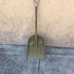 A shovel for the barn basically an overgrown pooper scooper