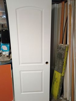 28x79,left hand , interior door solid core, hinges cuts ready, available now no frame