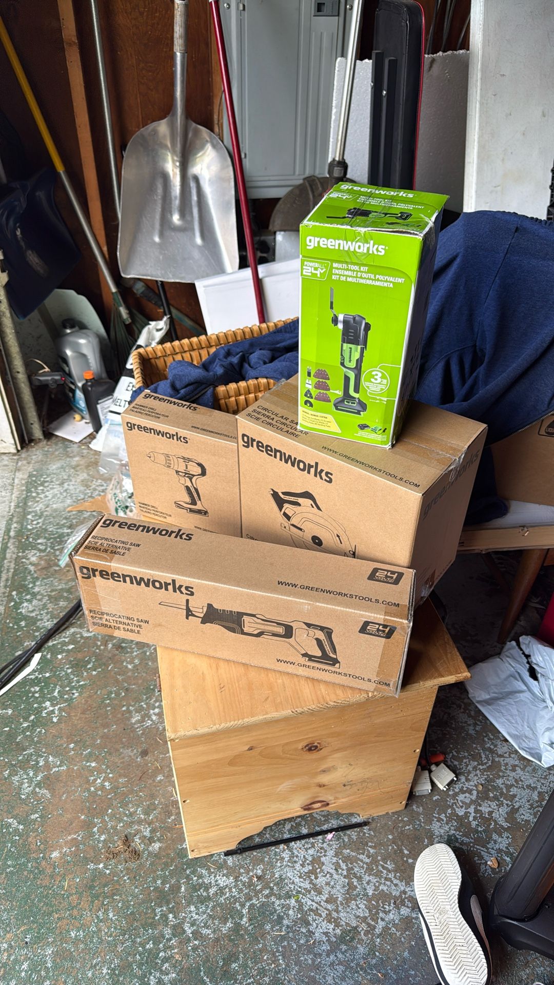 Greenworks POWER 24v Brushless Tools- BRAND NEW